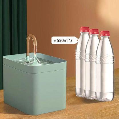 Pet Water Dispenser Catwaterdispensers Smart Pet Slobber Stopper Water Bowl Drinking Fountain